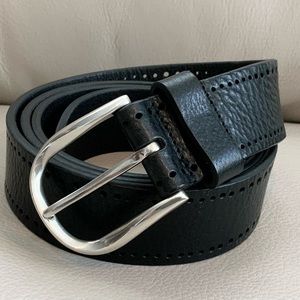 ~Rare~ Honest By Brighton Men’s Leather Belt - 44” Black